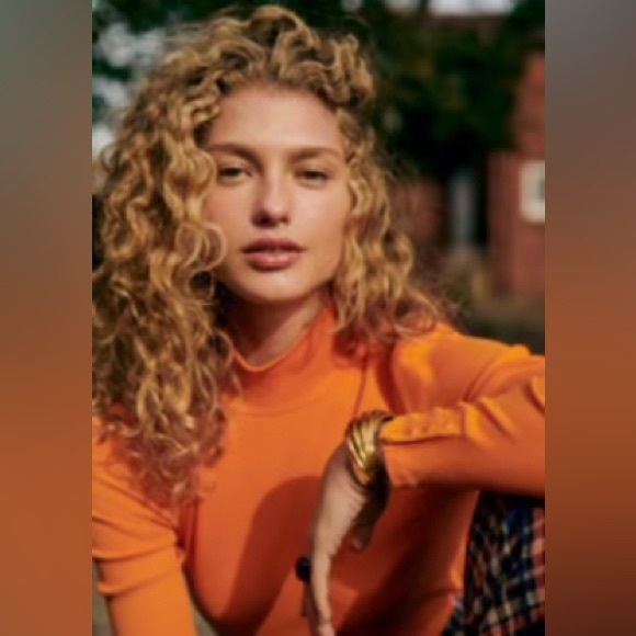 Sezane Tops - Sezane Felix Jumper Orange - Size S